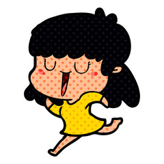 cartoon woman