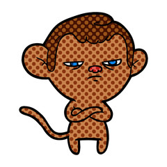 cartoon monkey