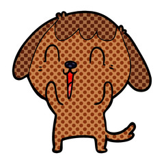 cute cartoon dog