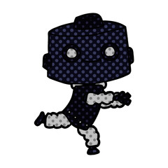 cartoon robot