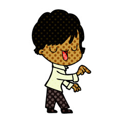 cartoon woman talking