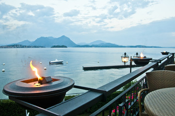 Lago fiamma