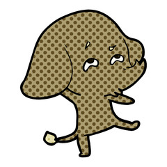 cartoon elephant remembering