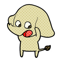 cute cartoon elephant