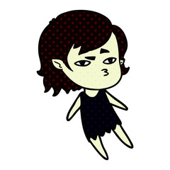 cartoon vampire girl