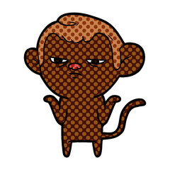 cartoon monkey
