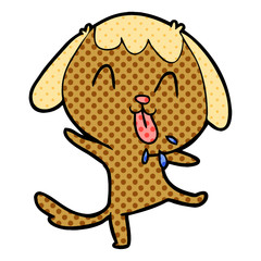 cute cartoon dog