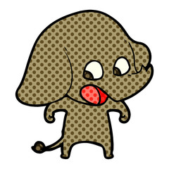 cute cartoon elephant