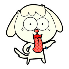 cute cartoon dog