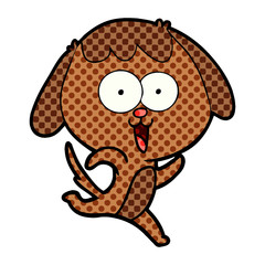 cute cartoon dog
