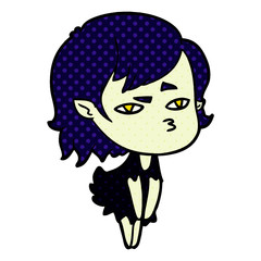 cartoon vampire girl