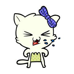 cartoon cat