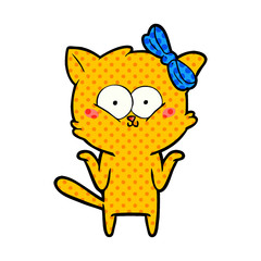 cartoon cat