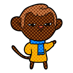 cartoon monkey