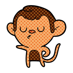 cartoon monkey