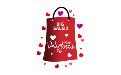 Love Happy Valentine's Day Template Sale