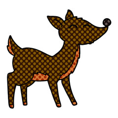 cartoon deer