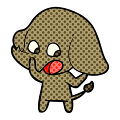 cute cartoon elephant