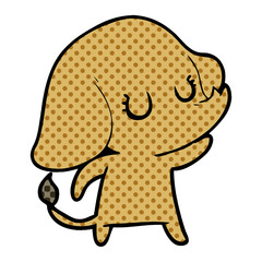 cute cartoon elephant