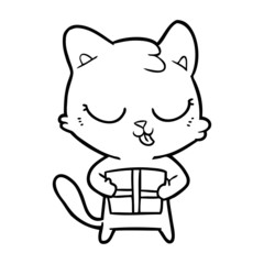 cute cartoon cat