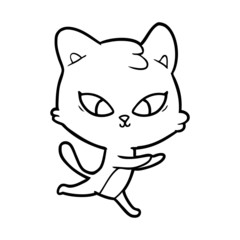 cute cartoon cat