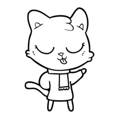 cartoon cat