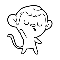 cartoon monkey