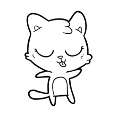 cute cartoon cat
