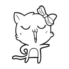 cartoon cat