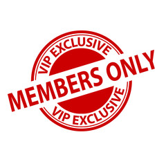 Internet Siegel Members Only - Nur Für Mitglieder