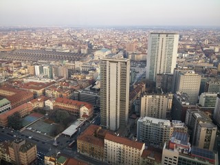 Milano dall'alto