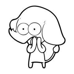cute cartoon elephant