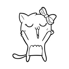 cartoon cat