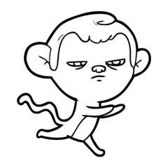 cartoon monkey