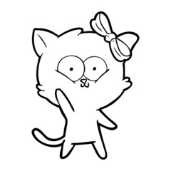 cartoon cat