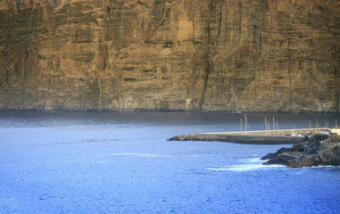 Sea coast of Tenerife.Canary islands