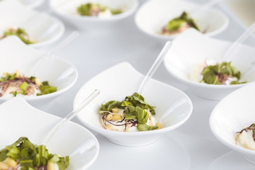 Starter gourmet appetizer