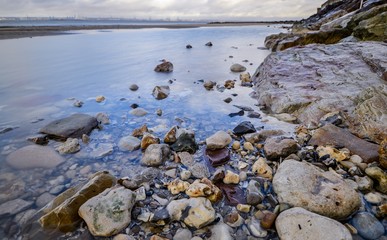 Stones in water 