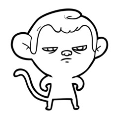 cartoon monkey