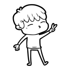 cartoon frustrated man