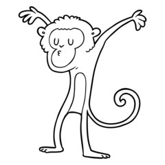 cartoon monkey