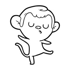 cartoon monkey