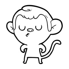 cartoon monkey