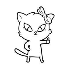 cartoon cat