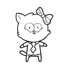 cartoon cat
