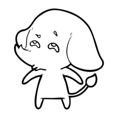 cartoon elephant remembering