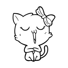 cartoon cat