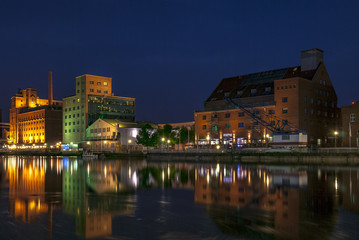 Fototapeta na wymiar Duisburg Hafen