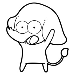cute cartoon elephant