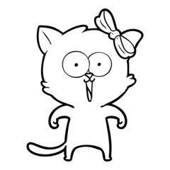cartoon cat
